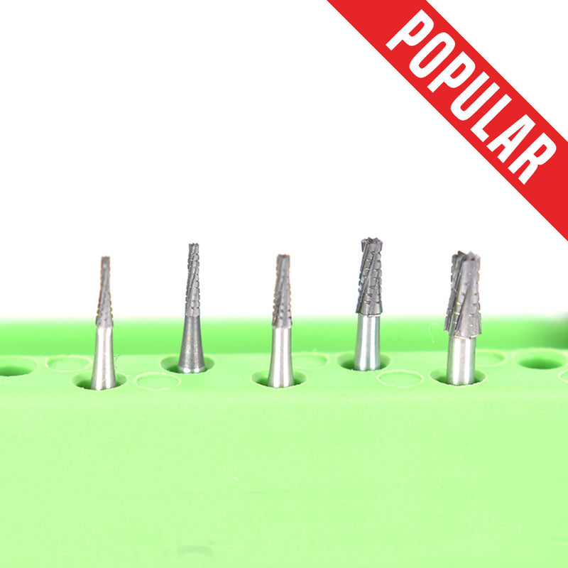 Shop online at Serona.ca for the veterinary dental Brasseler FG Flat-End Taper Cross-Cut Fissure Burs. Available in various head sizes with a shank of 19mm.