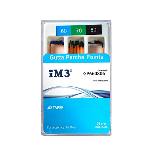 Gutta Percha Points - 60mm - ISO 60-80 - 60pcs