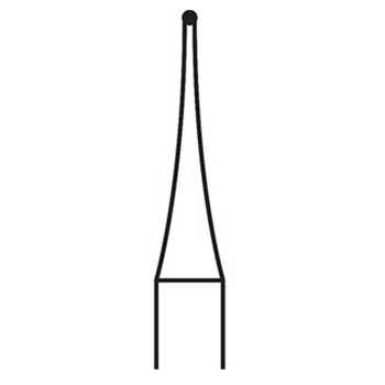 Shop online at Serona.ca for the veterinary dental Brasseler HP Round Burs. These burs are available in various head sizes and with a shank size of 44.5mm.
