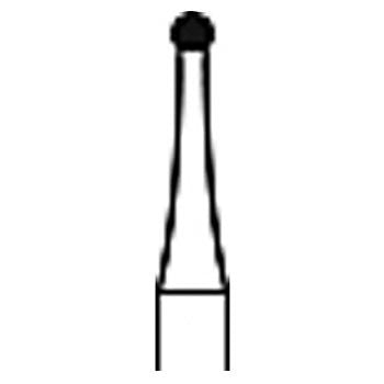Shop online at Serona.ca for the veterinary dental Brasseler FG Round Short Burs, which are available in various head sizes and with a shank size of 16 mm.