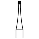 Shop online at Serona.ca for the veterinary dental Brasseler FG Inverted Cone Burs, which are available in various head sizes with a shank size of 19 mm.