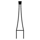 Shop online at Serona.ca for the veterinary dental Brasseler FG Inverted Cone Short Burs, which are available in various head sizes with a shank size of 19 mm.