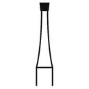 Shop online at Serona.ca for the veterinary dental Brasseler FG Inverted Cone Short Burs, which are available in various head sizes with a shank size of 19 mm.