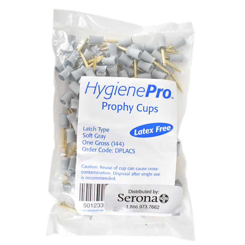 Shop online for the veterinary dental Brasseler RA Latch Type Prophy Cups, which are soft as well as latex free. Available for purchase online at Serona.ca.