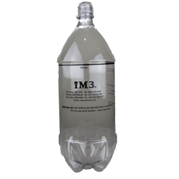 Shop online for the veterinary dental  iM3 2L Clear Coolant water bottle. Not suitable to hold a chlorhexidine solution (see the Amber Coolant Water Bottle).