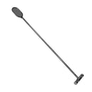 Veterinary dental Edge Equine™ 19" long T-handle oval mouth mirror. This oval mirror features a 2" diameter mirror on a 15" long shaft. 