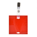 Veterinary dental Write-Boards™ Cage Tags - 3" x 3" in red.
