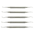 Cislak 5 Piece "NV" Feline Curette Kit w/ Cassette
