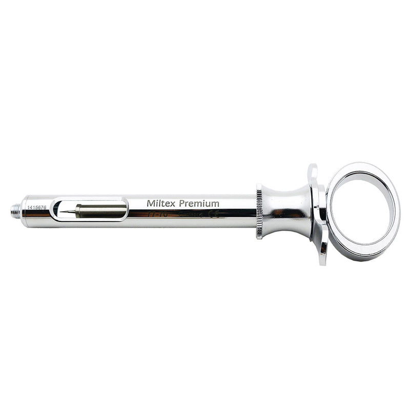 Shop online for the veterinary dental Serona CW (Cook-Waite) Aspirating Syringe, available in standard and petite thumb rings for a more personalized fit. 