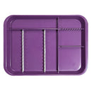 Shop online at Serona.ca for the veterinary dental Zirc B-Lock Antimicrobial Divided Tray (holds 12 instruments), available for sale in a variety of colours.