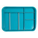 Shop online at Serona.ca for the veterinary dental Zirc B-Lock Antimicrobial Divided Tray (holds 12 instruments), available for sale in a variety of colours.
