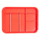 Shop online at Serona.ca for the veterinary dental Zirc B-Lock Antimicrobial Divided Tray (holds 12 instruments), available for sale in a variety of colours.