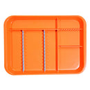 Shop online at Serona.ca for the veterinary dental Zirc B-Lock Antimicrobial Divided Tray (holds 12 instruments), available for sale in a variety of colours.