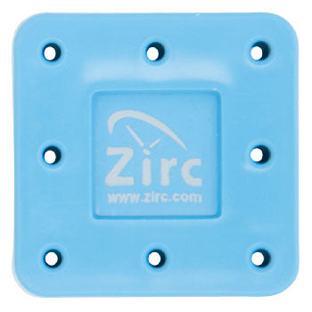 Veterinary dental Zirc Antimicrobial Bur Block with 8 holes.