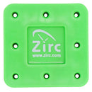 Veterinary dental Zirc Antimicrobial Bur Block with 8 holes.
