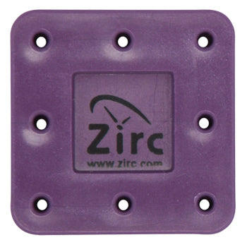Veterinary dental Zirc Antimicrobial Bur Block with 8 holes.