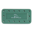 Veterinary dental Zirc Antimicrobial Bur Block with 14 holes.