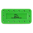 Veterinary dental Zirc Antimicrobial Bur Block with 14 holes.