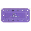 Veterinary dental Zirc Antimicrobial Bur Block with 14 holes.