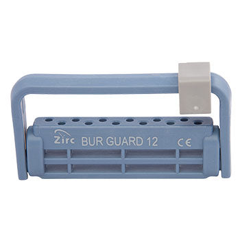 Shop online at Serona.ca for the veterinary dental Zirc Steri-Bur Guard (many colours). Adjustable height for 12-30mm burs. Dimension: 2-7/8" x 3/8" x 1-3/8".