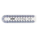 Shop online at Serona for the veterinary dental Zirc EZ ID Ring Pack (25/pkg), which is autoclavable. Available for purchase online in a variety of colours.