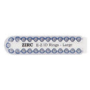 Shop online at Serona for the veterinary dental Zirc EZ ID Ring Pack (25/pkg), which is autoclavable. Available for purchase online in a variety of colours.