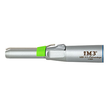 Shop online for the iM3 1:1 LED advantage surgical straight nose cone. The LED provides bright white light, illuminating the oral cavity in small rabbits and rodents. 