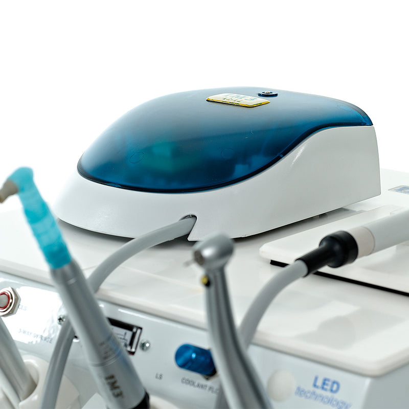 Veterinary dental ultrasonic scalers including piezos with LED lights and the iM3 42:12, made to quickly remove plaque and calculus from canine and feline teeth.